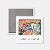 LitterBoxBlowOut Magneet (Voorkant / Achterkant)