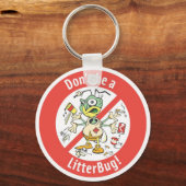 litterbug sleutelhanger (Voorkant)