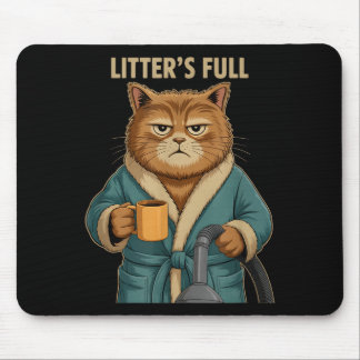 Litter's Full Cat Lelijke Kerst Muismat