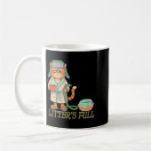Litters Full Funny Cat Lovers Christmas Funny Gift Koffiemok (Links)