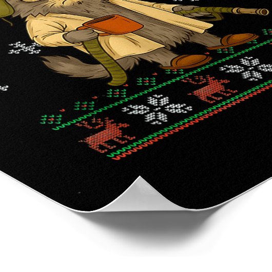 Litter's Full Funny Parody Outfit Sarcastic Christ Poster (Hoek)