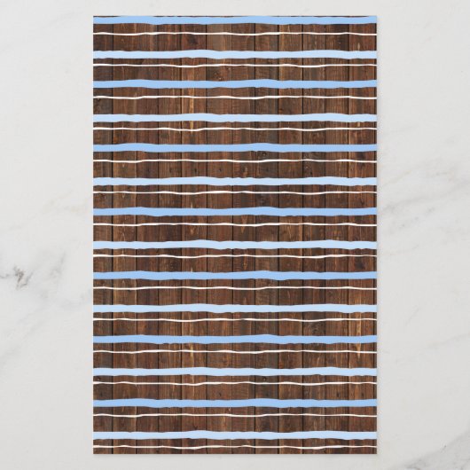 Little AA Cowboy Baby ABC Baby shower Game Kaart (Achterkant)