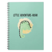 Little Adventure-Roar - Spiral Notitieblok Notitieboek (Voorkant)