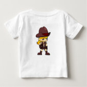Little Adventurer Baby T-shirt (Achterkant)
