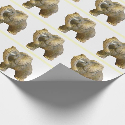 Little African Bull Elephant Cadeaupapier (Hoek)