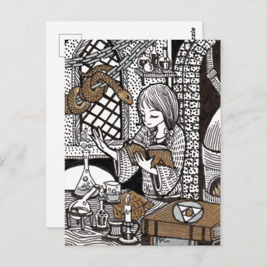 Little Alchemist Briefkaart (Voorkant / Achterkant)