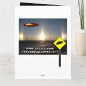 Little Alien Happy Birthday Kaart (Achterkant)