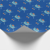 Little Alien Pi Cadeaupapier (Hoek)