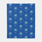 Little Alien Pi Fleece Deken (Voorkant)