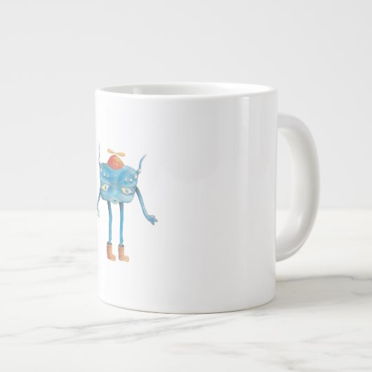 Little Alien Pi Grote Koffiekop (Voorkant rechts)