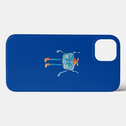 Little Alien Pi Illustration Case-Mate iPhone Case (Achterkant (horizontaal))