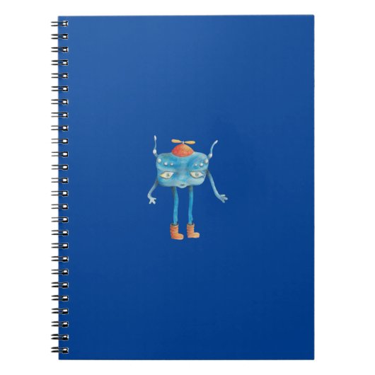 Little Alien Pi Illustration Notitieboek (Voorkant)