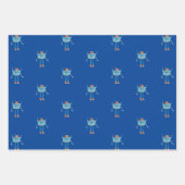 Little Alien Pi Inpakpapier Vel (Voorkant 2)