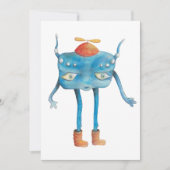 Little Alien Pi Kaart (Voorkant)