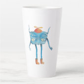 Little Alien Pi Latte Mok (Voorkant)