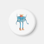 Little Alien Pi Magneet (Voorkant)