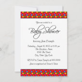 Little All Star Baby Boy Shower Kaart (Achterkant)