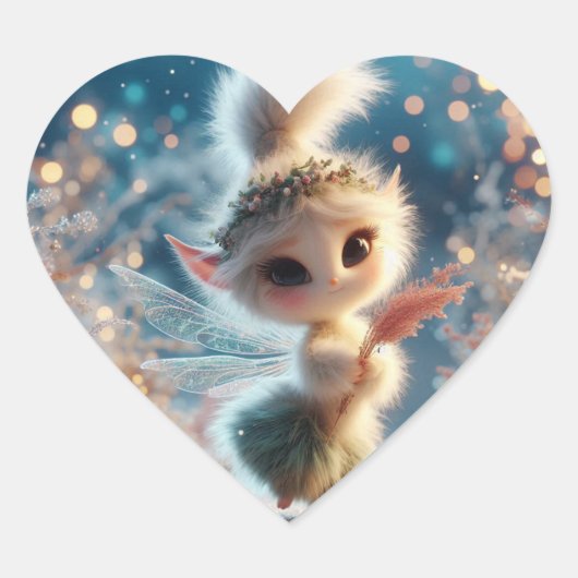 Little and Sweet Hart Sticker (Voorkant)