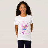 Little Angel 4th Verjaardag T-shirts en geschenken (Voorkant volledig)