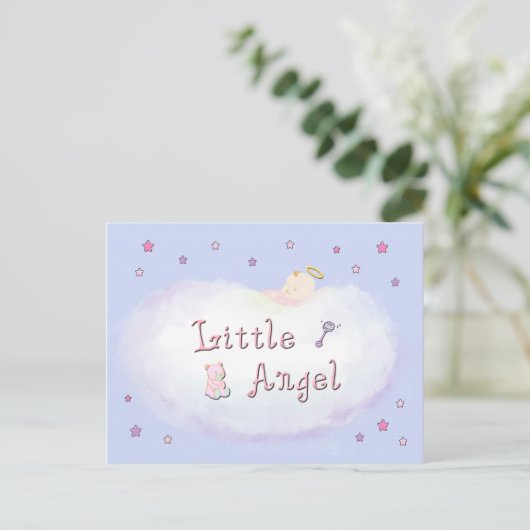Little Angel Briefkaart (Staand voorkant)