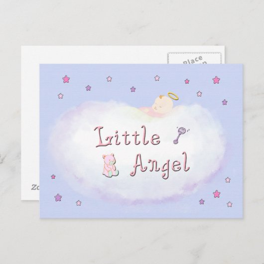 Little Angel Briefkaart (Voorkant / Achterkant)