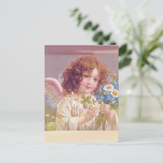 Little Angel Briefkaart (Staand voorkant)