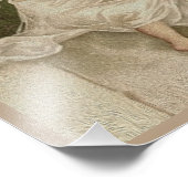 Little Angel en Butterflies Foto Afdruk (Hoek)