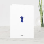 Little Angel Feestdagen Kaart (Achterkant)