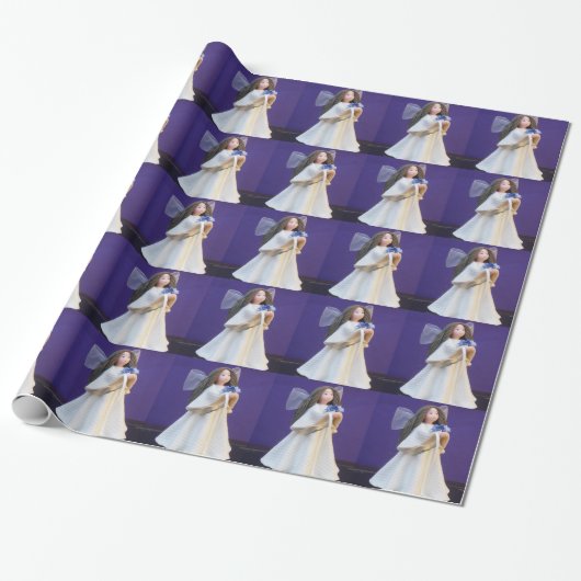 Little Angel Giftwrap Cadeaupapier (Uitgerold)