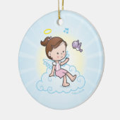 Little Angel Keramisch Ornament (Links)