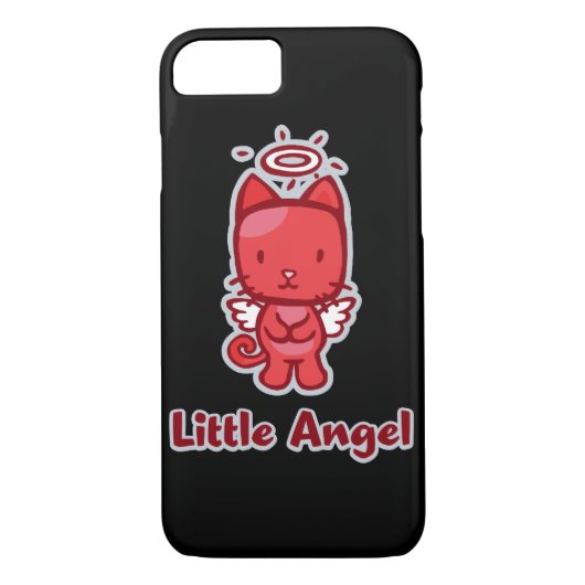 Little Angel... kleine duivel Kitty Cat Cartoon Case-Mate iPhone Case (Achterkant)