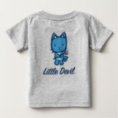 "Little Angel...Little Devil" Baby Creeper (Achterkant)