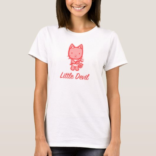 "Little Angel...Little Devil" Dames Tank (Voorkant)