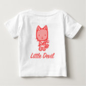"Little Angel...Little Devil" Peuter L/S T-shirt (Achterkant)