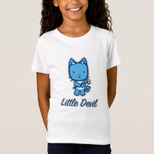 "Little Angel...Little Devil" Ringer T-shirt voor