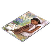 Little Angel met Bunnies Easter Gift Notitieboek (Linkerzijde)