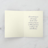 Little Angel met Lamb.Christelijke PaasKaarten Feestdagen Kaart (Binnen)