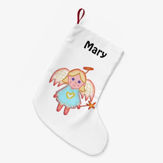 Little Angel Naam Kleine Kerstsok (Voorkant (Hangend))