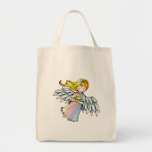 Little Angel Organic Canvas tas (Voorkant)