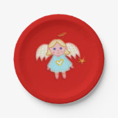 Little Angel Papieren Bordje (Voorkant)