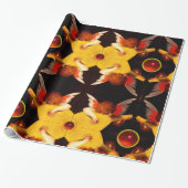 LITTLE ANGEL SPELEN LUTE Muziek maken Cherub Parel Cadeaupapier (Uitgerold)