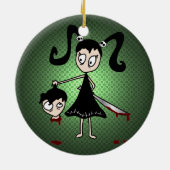 'Little Angel'-versiering Keramisch Ornament (Achterkant)