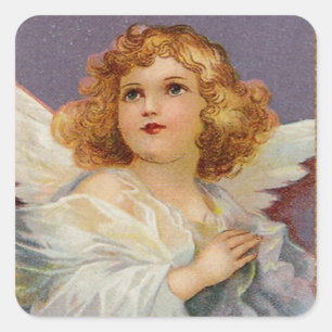  Little Angel Vierkante Sticker