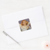  Little Angel Vierkante Sticker (Envelop)
