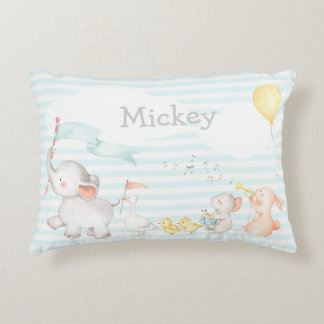 Little Animals Parade Pillow Accent Kussen