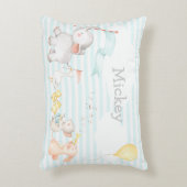 Little Animals Parade Pillow Accent Kussen (Voorkant(Verticaal))
