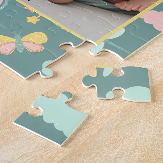 Little Answered Prayer Photo Jigzaag Puzzle Legpuzzel (Zijkant)