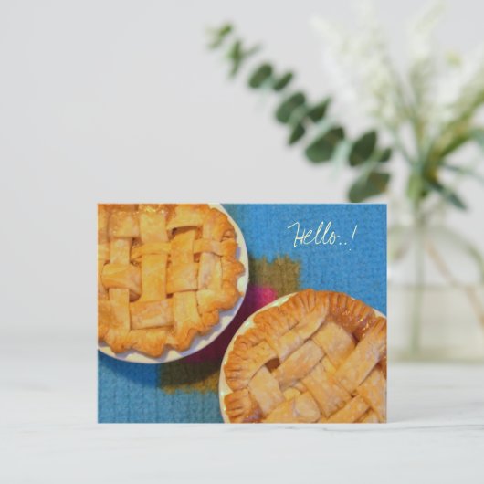 Little Apple Pies Blank Briefkaart (Staand voorkant)