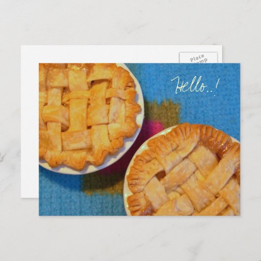 Little Apple Pies Blank Briefkaart (Voorkant / Achterkant)