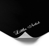 Little Artist - Poster- Poster (Hoek)